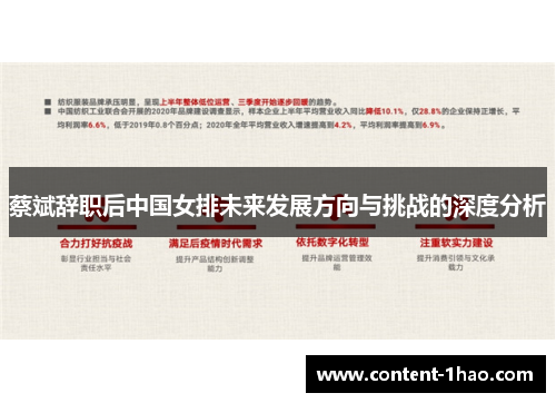 蔡斌辞职后中国女排未来发展方向与挑战的深度分析