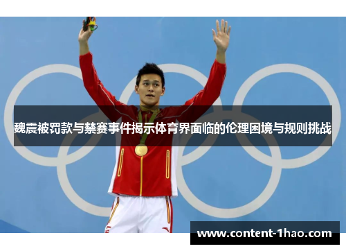 魏震被罚款与禁赛事件揭示体育界面临的伦理困境与规则挑战